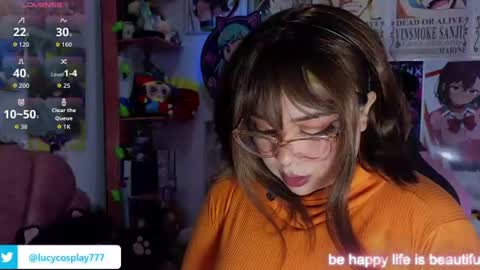 Lucycosplay777 online show from 6, 7, 2026