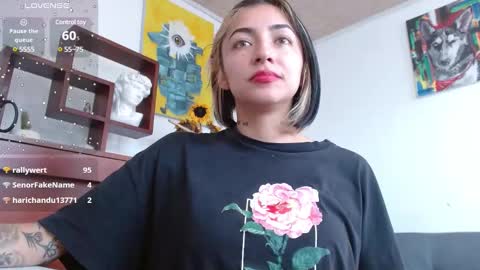 Snapshot of _zoebakers chatting on 27, 2, 2025 Zoe online show from 27, 2, 2025