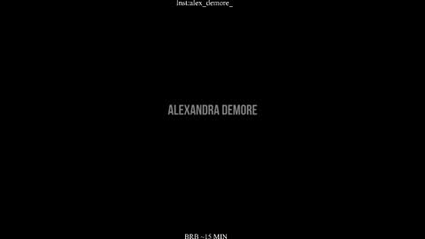 Snapshot of alexandra_demore chatting on 3, 10, 2025 Alexandra Demore online show from 3, 10, 2025