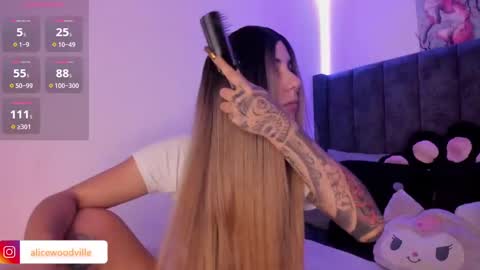 Snapshot of alicewoodville chatting on 13, 2, 2025 Alice online show from 13, 2, 2025