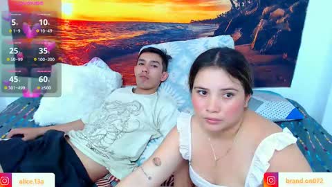 Snapshot of alicia_and_brandon chatting on 22, 1, 2025 CATALINA Y ANDRES online show from 22, 1, 2025