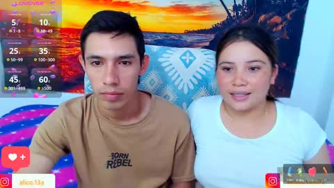 Snapshot of alicia_and_brandon chatting on 19, 2, 2025 CATALINA Y ANDRES online show from 19, 2, 2025