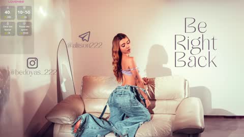 A L I S O N  online show from 14, 1, 2025