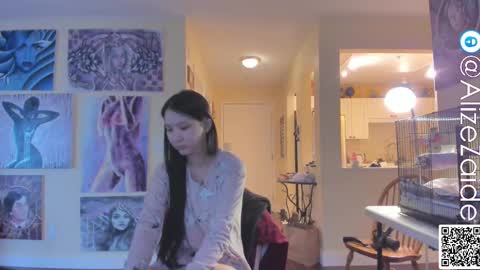 Alize Zaide online show from 15, 2, 2025