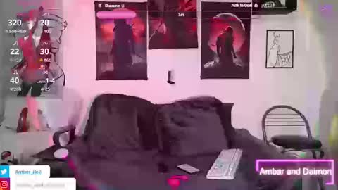 Snapshot of ambar_and_daimon_ chatting on 24, 9, 2025 AMBAR AND DAIMON online show from 24, 9, 2025