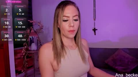 Snapshot of ana_becker1 chatting on 6, 2, 2026 Ana online show from 6, 2, 2026