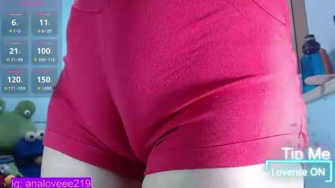 Snapshot of ana_loveee chatting on 8, 2, 2025 Ana lopez - Cameltoe girl online show from 8, 2, 2025