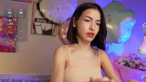 Snapshot of angel_ocu chatting on 8, 12, 2024 Angelina LushDomi is active Ill be happy to have fun with you Lets make hot show together online show from 8, 12, 2024