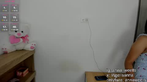 Snapshot of anna_wells chatting on 15, 6, 2026 Anna Weells online show from 15, 6, 2026