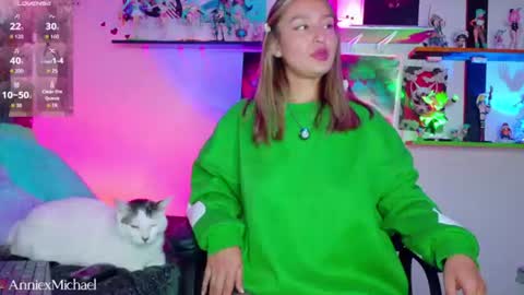 Snapshot of anniexmichael chatting on 11, 7, 2026 Annie Michael online show from 11, 7, 2026