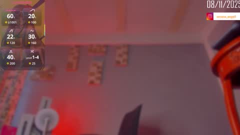 Snapshot of arcana_angel chatting on 8, 11, 2025 Angel online show from 8, 11, 2025