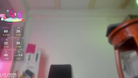 Snapshot of arcana_angel chatting on 3, 12, 2025 Angel online show from 3, 12, 2025