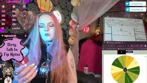 Snapshot of artsyheartsyy chatting on 2, 10, 2025 ArtsyHeartsyy online show from 2, 10, 2025