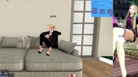 Azzurra Rayna online show from 23, 2, 2025