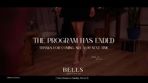 Call me Bells  Next Stream on Wednesday    Feb 26  online show from 9, 3, 2025