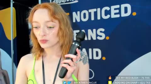 Snapshot of beckthetongue chatting on 24, 10, 2025 Beck the tongue online show from 24, 10, 2025