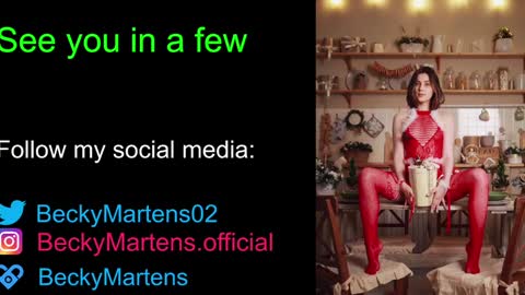 BeckyMartens come join me on    while im offline here  online show from 21, 12, 2024