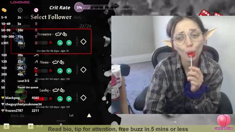 Bex Black online show from 3, 2, 2026