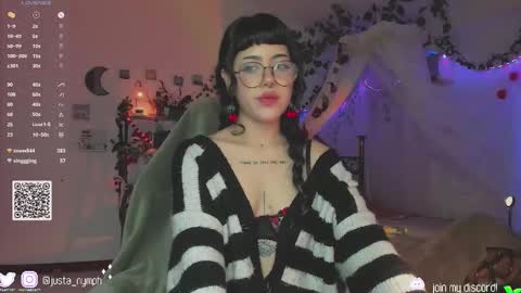   Im Nym  Justa nymph on twitter and IG online show from 10, 12, 2024