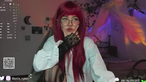   Im Nym  Justa nymph on twitter and IG online show from 5, 1, 2025