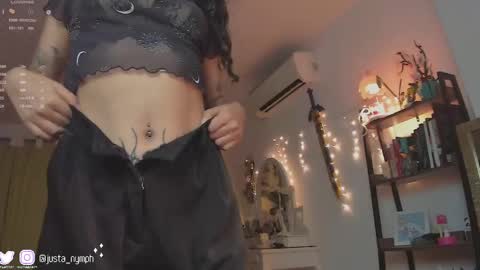   Im Nym  Justa nymph on twitter and IG online show from 4, 2, 2025