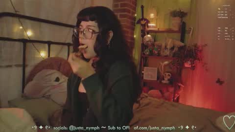   Im Nym  Justa nymph on twitter and IG online show from 8, 2, 2026