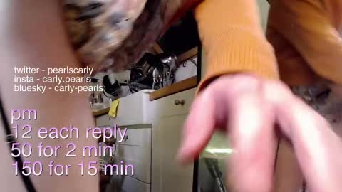 Carly Pearls online show from 3, 3, 2025