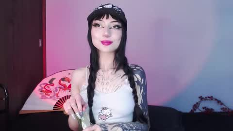 Snapshot of cati_petite chatting on 23, 1, 2025 Cati help me reach my goal of 100 thumbs up again 3 online show from 23, 1, 2025