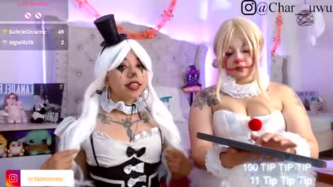 Snapshot of charlotte_jones__1 chatting on 31, 10, 2025 Charlotte online show from 31, 10, 2025