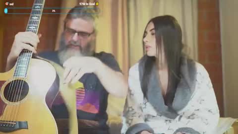 Snapshot of cheeseburgerjesus chatting on 1, 2, 2025 Cheesburger Jesus and whoever showed up. online show from 1, 2, 2025