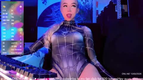 Snapshot of claudia_cooper chatting on 10, 5, 2026 online show from 10, 5, 2026