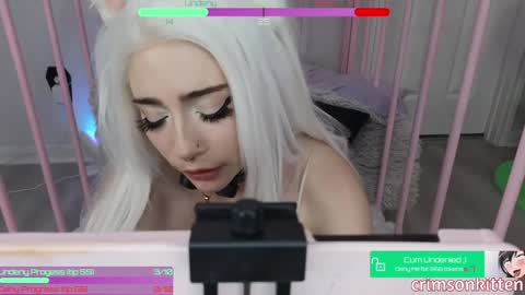 Snapshot of crimsonkitten chatting on 2, 1, 2025 Crimson Kitten online show from 2, 1, 2025