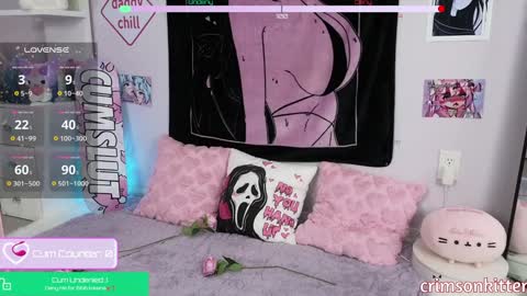 Snapshot of crimsonkitten chatting on 1, 2, 2025 Crimson Kitten online show from 1, 2, 2025