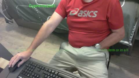 Snapshot of cypheros2025 chatting on 24, 7, 2026 Chris online show from 24, 7, 2026