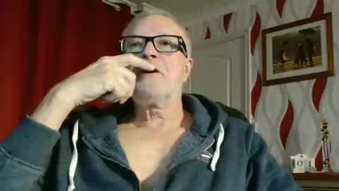 Snapshot of daddiescockforyou chatting on 1, 10, 2025 Brian ... online show from 1, 10, 2025