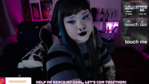 Snapshot of destroyall420 chatting on 8, 8, 2026 Lola Bdsm and fries online show from 8, 8, 2026