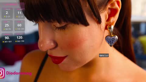 Snapshot of diodoramag chatting on 19, 1, 2025 Diodora Magenta online show from 19, 1, 2025