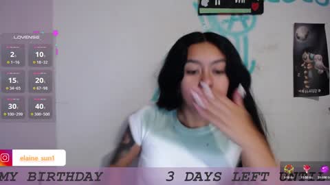 Snapshot of elaine_sun chatting on 23, 1, 2025 Elaine eli online show from 23, 1, 2025