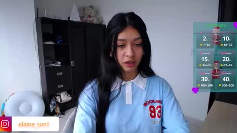 Snapshot of elaine_sun chatting on 4, 12, 2025 Elaine eli online show from 4, 12, 2025