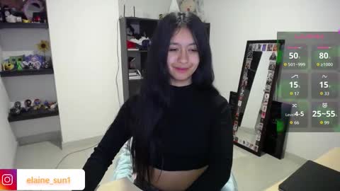 Snapshot of elaine_sun chatting on 10, 1, 2026 Elaine eli online show from 10, 1, 2026