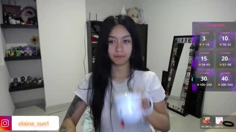 Snapshot of elaine_sun chatting on 14, 1, 2026 Elaine eli online show from 14, 1, 2026