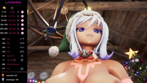 Snapshot of elfielovevt chatting on 7, 12, 2024 Elfie Love online show from 7, 12, 2024