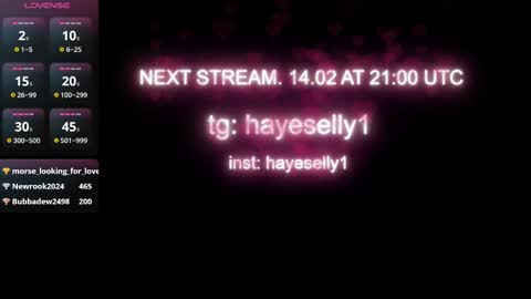 Ella NEXT STREAM 1TH DECEMBER 1200 - 0800 AM AT MOSCOW TIME online show from 13, 2, 2025