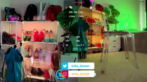 Erika      online show from 20, 11, 2025