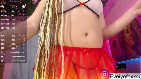 Snapshot of evelynfox_xx chatting on 27, 10, 2025 evelyn Foxx new account online show from 27, 10, 2025