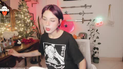 Snapshot of fairywhore chatting on 27, 12, 2024 Jackie Cosplayer online show from 27, 12, 2024