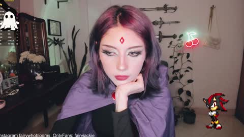 Snapshot of fairywhore chatting on 10, 1, 2025 Jackie Cosplayer online show from 10, 1, 2025