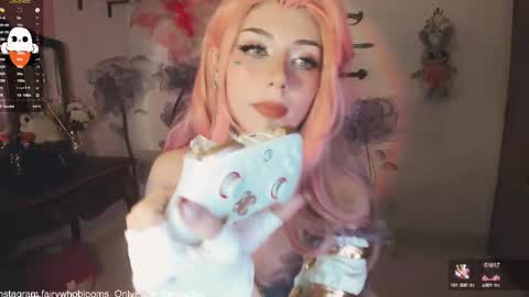 Snapshot of fairywhore chatting on 11, 2, 2025 Jackie Cosplayer online show from 11, 2, 2025