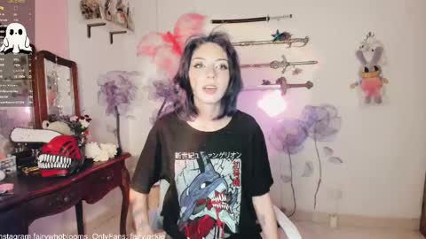 Snapshot of fairywhore chatting on 12, 2, 2025 Jackie Cosplayer online show from 12, 2, 2025