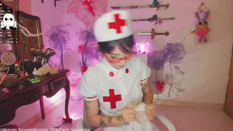 Snapshot of fairywhore chatting on 17, 2, 2025 Jackie Cosplayer online show from 17, 2, 2025